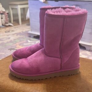 Pink UGG Boots- Like New!